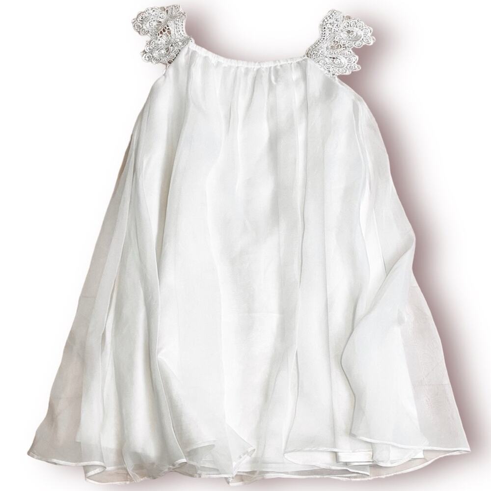 LAN TING BRIDE Little Girl's Wedding Flower Girl Bridal Dress